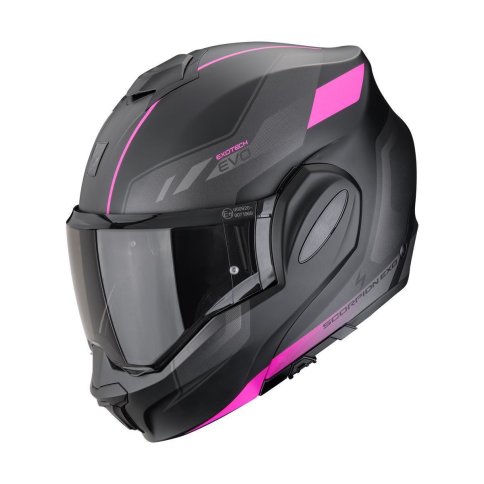 Scorpion EXO-TECH EVO "SOCIUS" Matt-Schwarz-Rosa