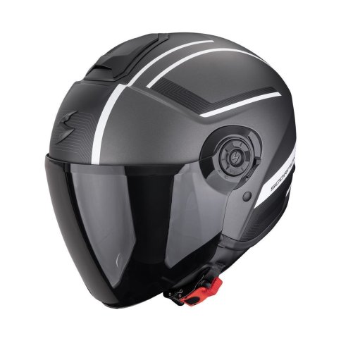 Scorpion EXO-CITY II "COSMOS" Matt-Silber-Weiß