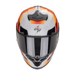 Scorpion EXO-R1 EVO II AIR "ADRENALINE" Grau-Rot-Orange