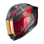 Scorpion EXO-1500 CARBON AIR "PLATTED" Schwarz-Rot