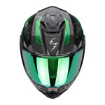 Scorpion EXO-1500 CARBON AIR "PLATTED" Schwarz-Grün