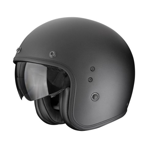 Scorpion BELFAST EVO "SOLID" Mattes Perlschwarz