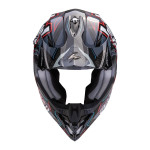 Scorpion VX-16 EVO AIR "ROK" Schwarz-Grau-Rot