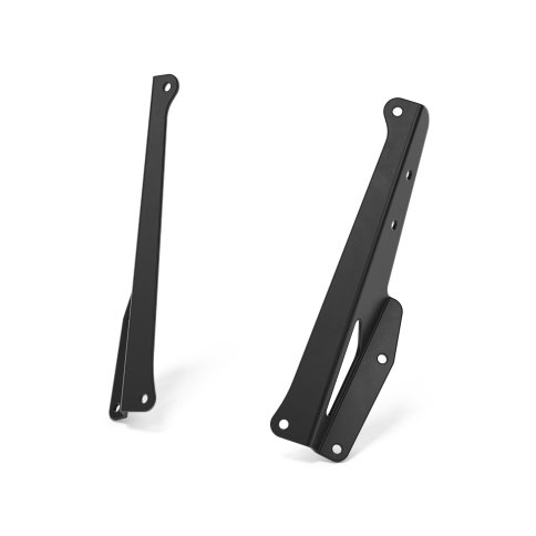 Halterungen für hohe Scheibe