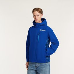 Paddock Blue Herren Softshelljacke