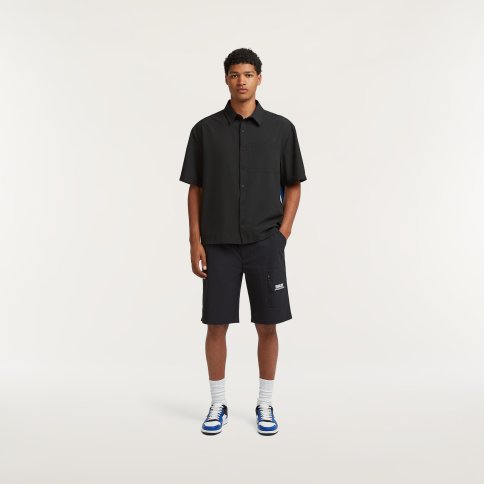 Paddock Blue Urban gewebtes Herren Hemd