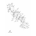 Tracer 700 Verkleidung rechts - RM14