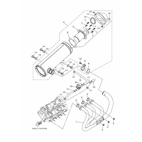 SPARK ARRESTER ASSY