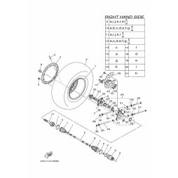 REAR KNUCKLE ASSY
