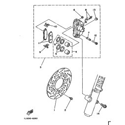 BREMSSATTEL KOMPL.