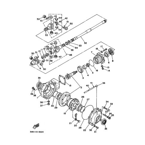 HOUSING, PINION BEARING