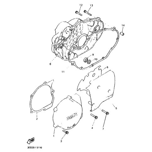 DECKEL, KURBELGEHAUSE 3