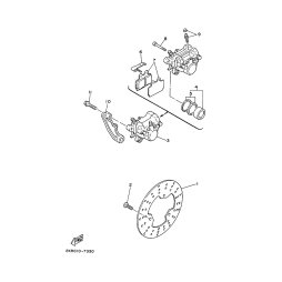 KONSOLE, BREMSSATTEL