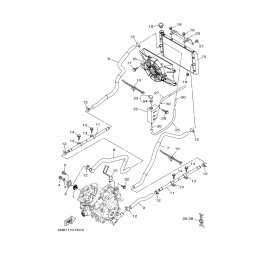 BRACKET, WATER COO