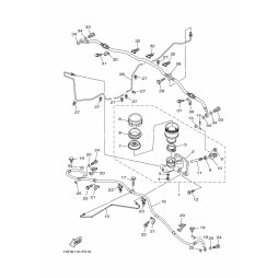 HALTER, BREMSSCHLAUCH 2