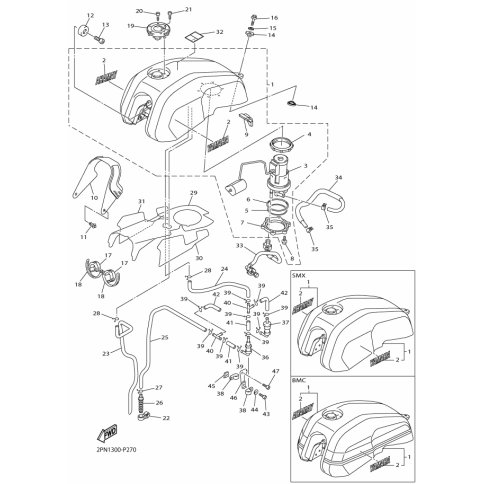DAMPFER, SEITENDECKEL