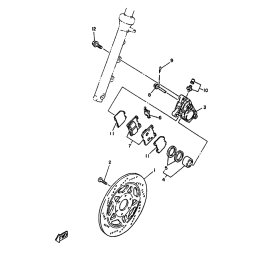 BREMSSATTEL KOMPL.(R)