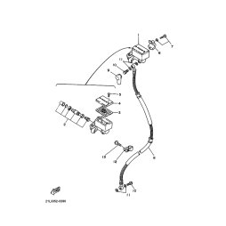 HALTER, BREMSSCHLAUCH 2