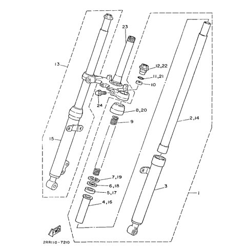 AUSSERES GABELBEINROHR (R)