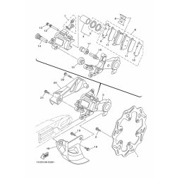 BREMSSCHEIBE, HINTEN 2