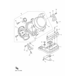 ABDECKUNG, INSTRUMENT 2