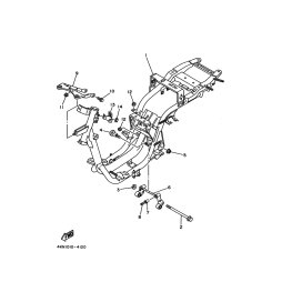 SCHRAUBE, MOTORAUFHANGUNG 1