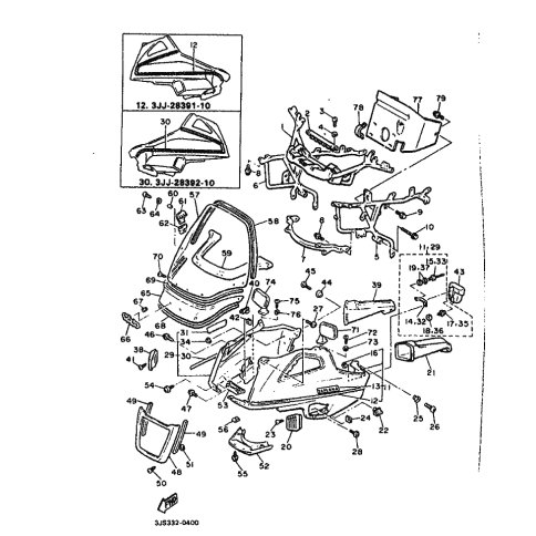 KAROSSERIE, V. OBEN 2