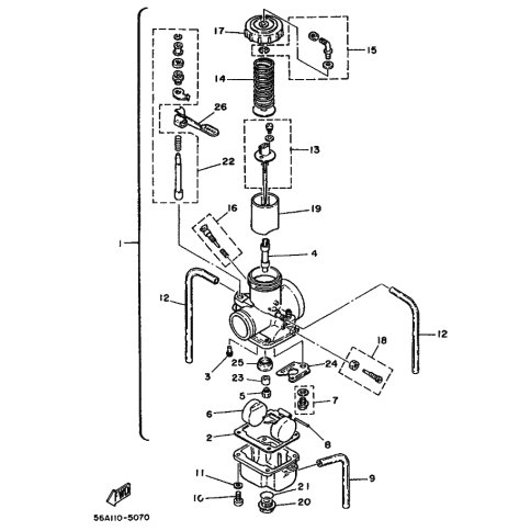 VENTIL, DROSSEL 1