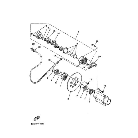 KONSOLE, BREMSSATTEL
