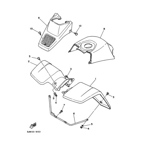 FRONT FENDER ASSY 2