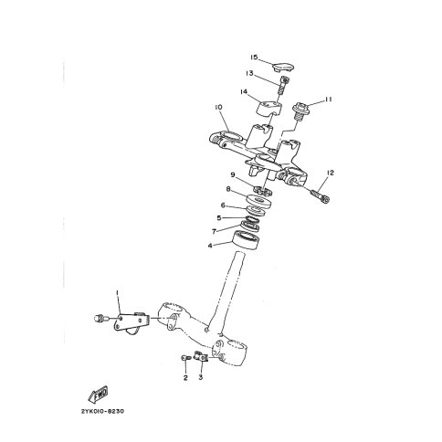 HALTER, BREMSSCHLAUCH 1