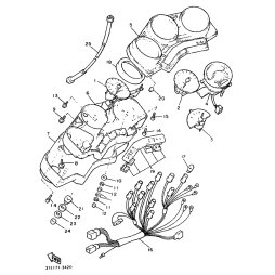 ABDECKUNG, INSTRUMENT