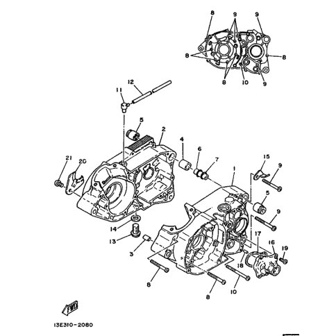 DAMPFER, MOTORAUFHANGUNG 1