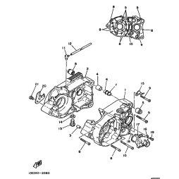 DAMPFER, MOTORAUFHANGUNG 1