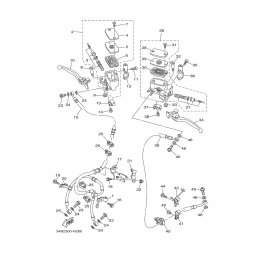 HALTER, BREMSSCHLAUCH