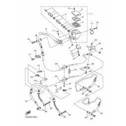 HOLDER, BRAKE HOSE 6