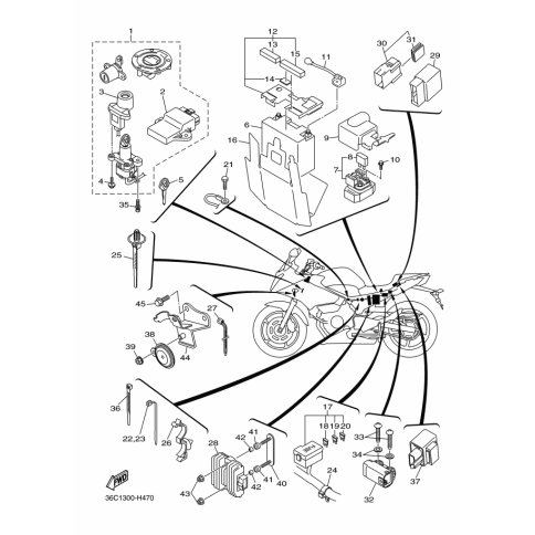 MAIN SW. IMMOBILIZER KIT