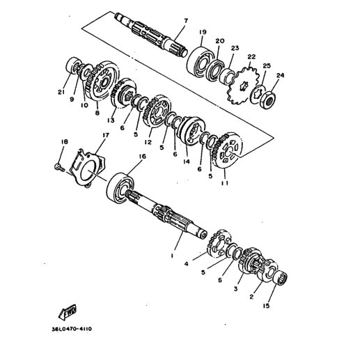 ZAHNRAD, 2. GANG
