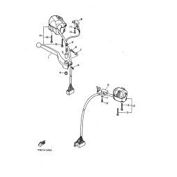 VORDERRAD-BREMSLICHTSCHALTE