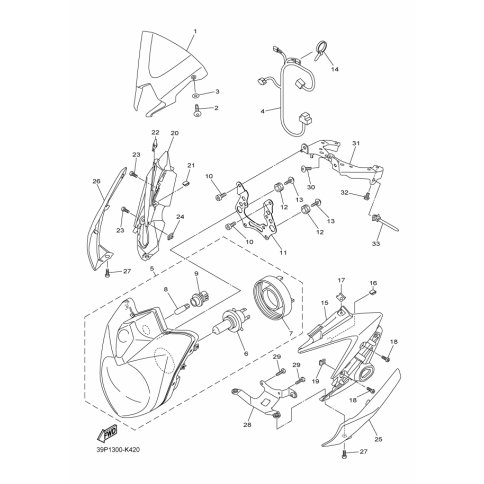 ABDECKUNG, INSTRUMENT