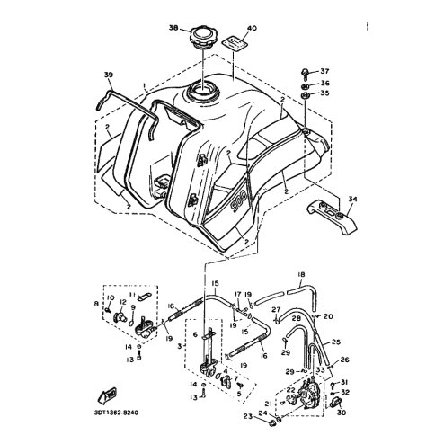 KRAFTSTOFFTANK KOMPL.
