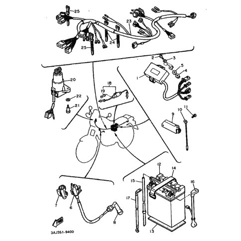 HAUPTSCHALTER-LENKERSCHLOSS