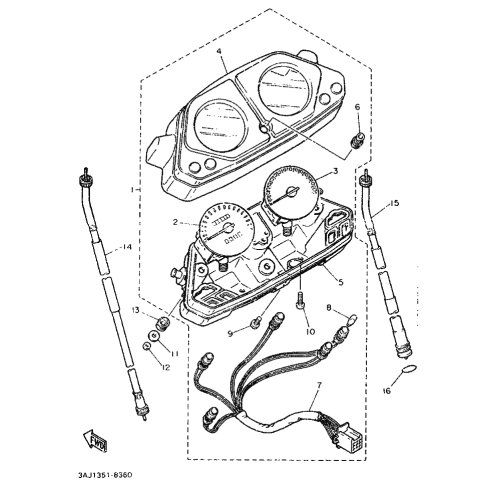 ABDECKUNG, INSTRUMENT