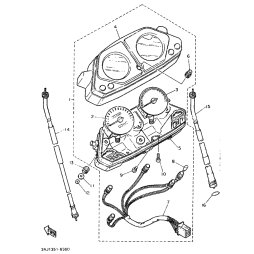 ABDECKUNG, INSTRUMENT