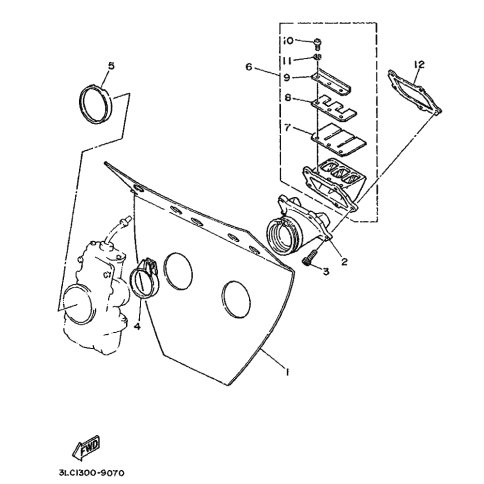 COVER, CARBURETOR 2