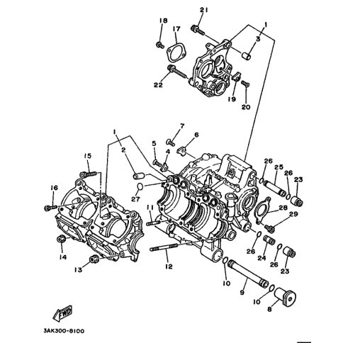 ABSTANDHALTER, MOTORAUFHANG