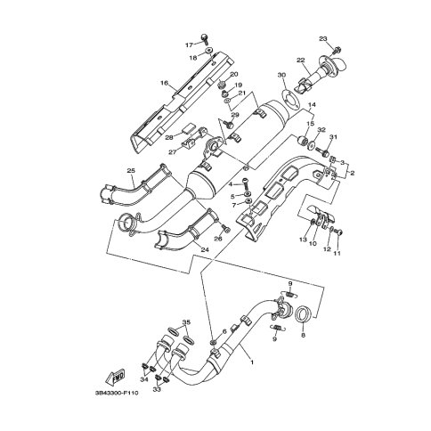COVER, EXHAUST