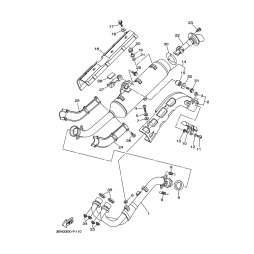 COVER, EXHAUST