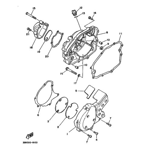 DAMPFER, MOTORAUFHANGUNG 2