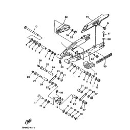 HINTERRADSCHWINGE KOMPL.